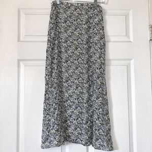 Floral Midi Skirt